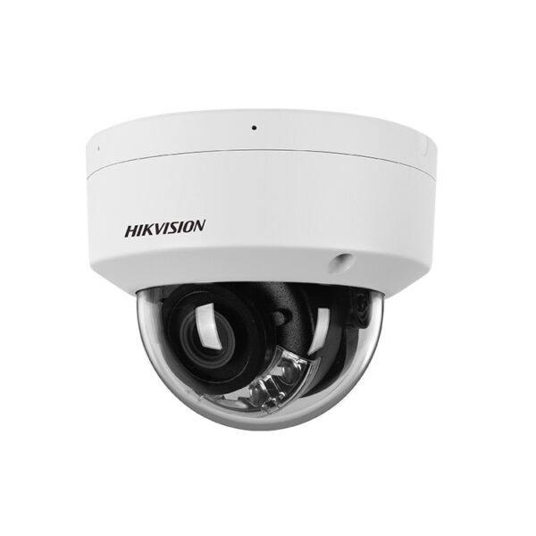 EH80 - Hik 4MP POE CCTV caméra IP couleur ColorVu caméra réseau dôme fixe DS-2CD2147G2-LSU micro intégré